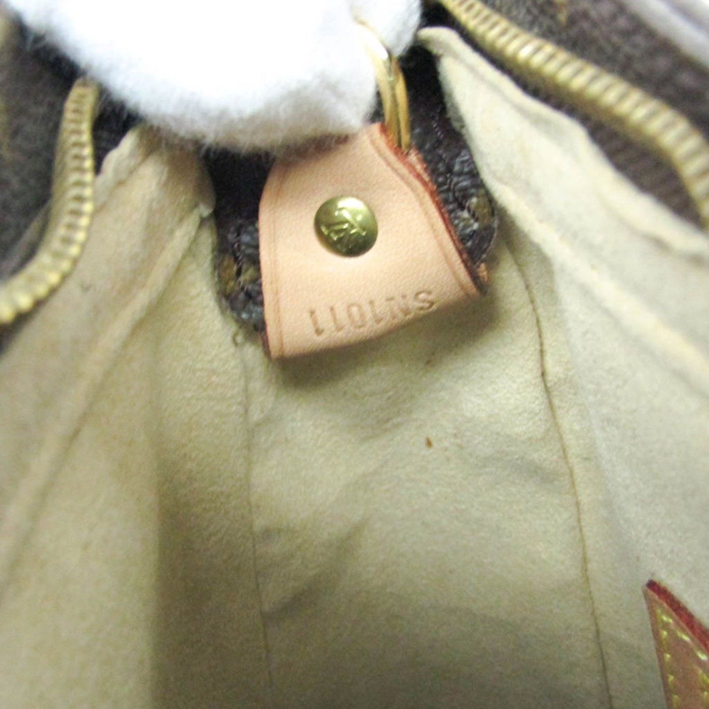 Louis Vuitton Looping, Brown, Canvas, shoulder