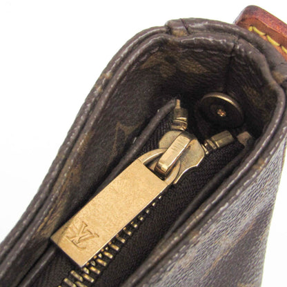 Louis Vuitton Looping, Brown, Canvas, shoulder
