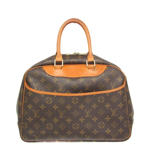 Louis Vuitton Deauville, Brown, Canvas, handbag