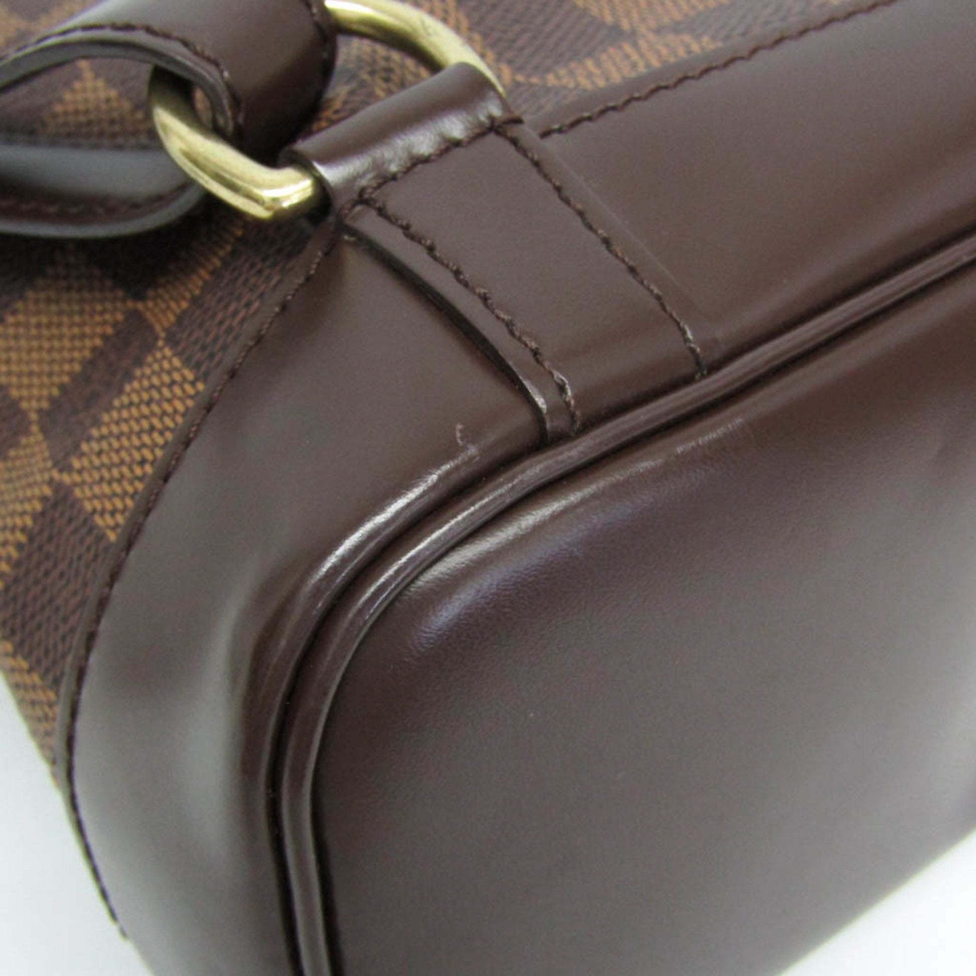 Louis Vuitton Soho, Brown, Canvas, backpack