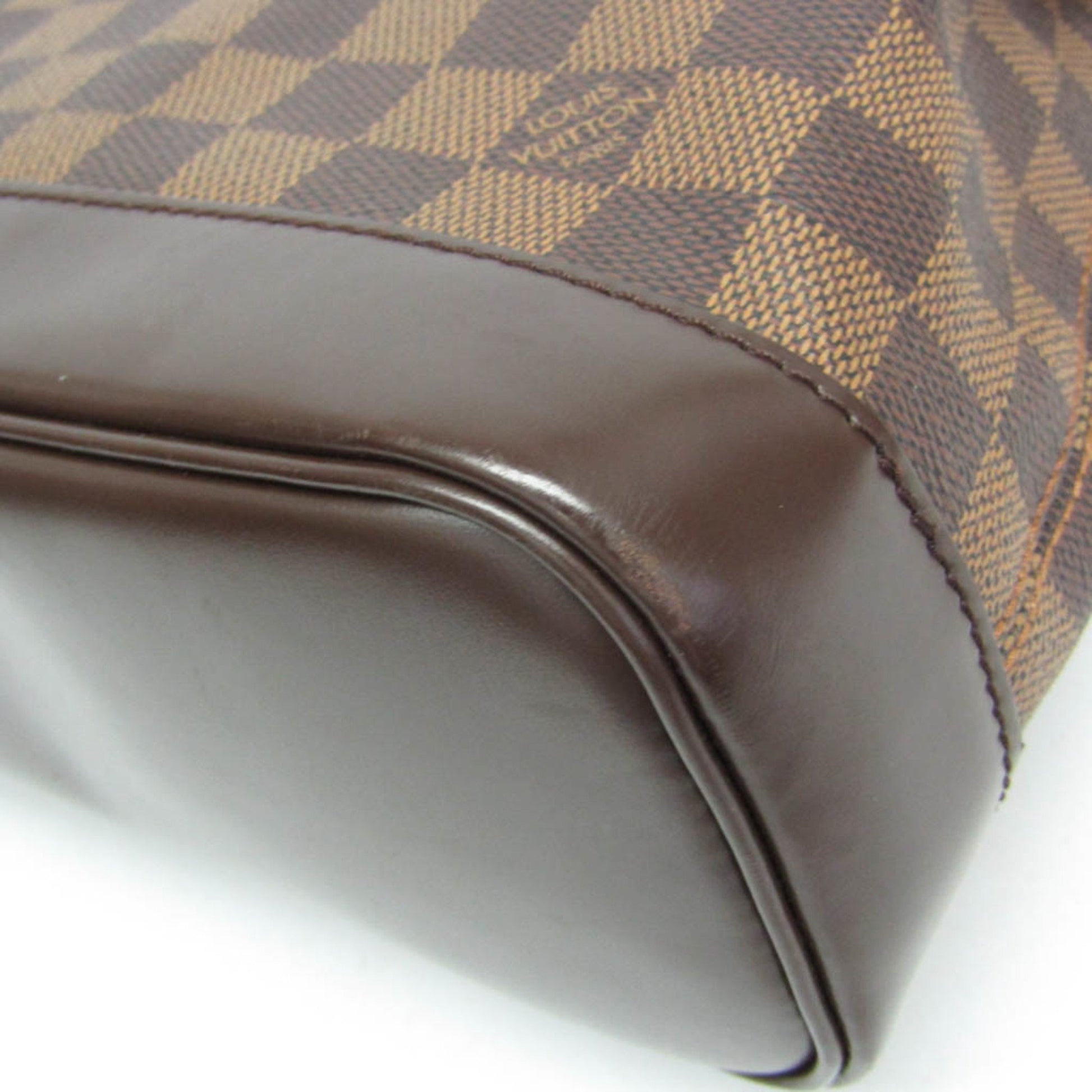 Louis Vuitton Soho, Brown, Canvas, backpack