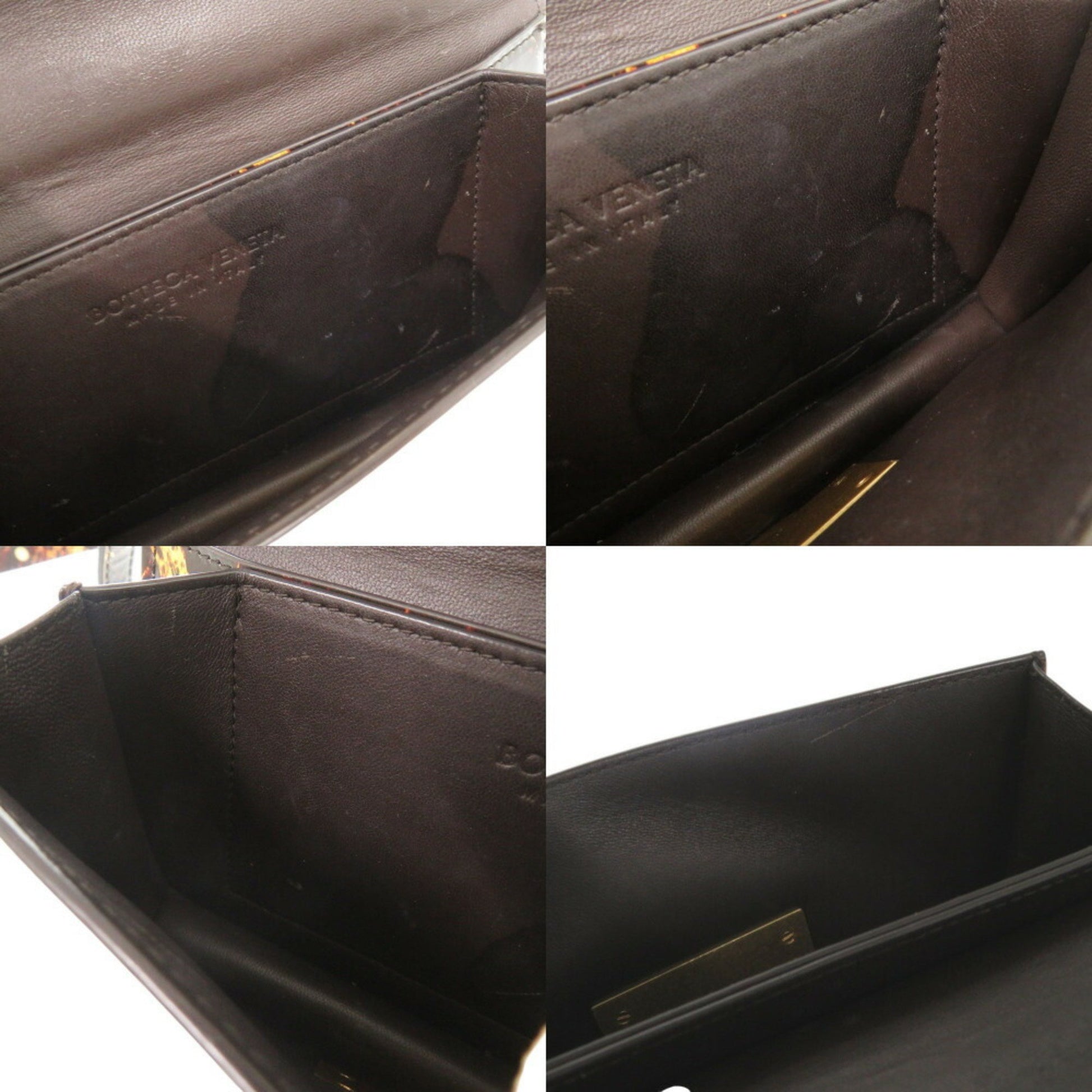 Bottega Veneta CLASSIC BV, Brown, Leather, shoulder