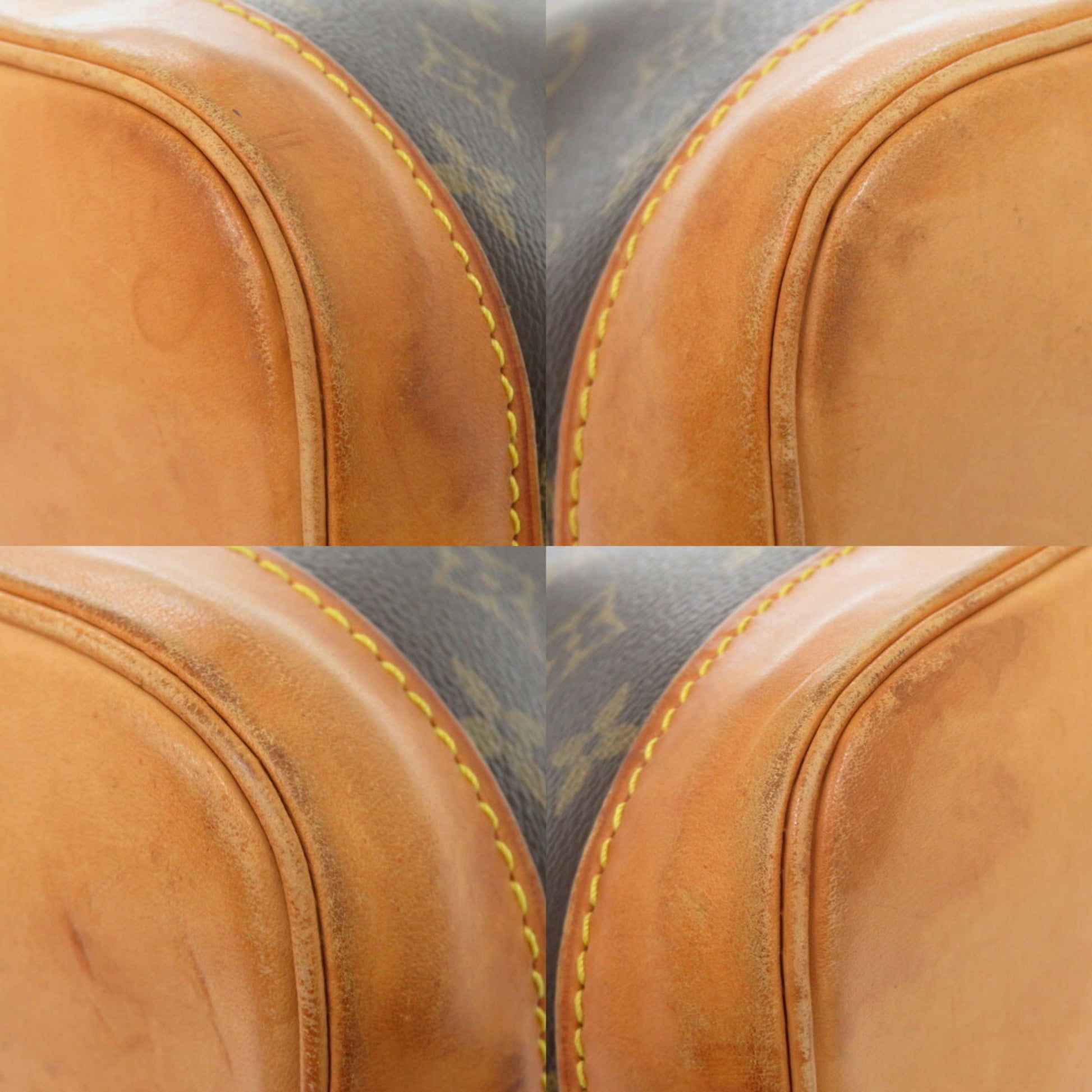Louis Vuitton Alma, Brown, Canvas, handbag