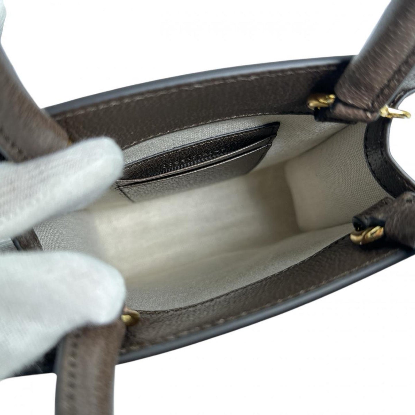 Gucci Ophidia, Beige, "CANVAS, LEATHER", shoulder