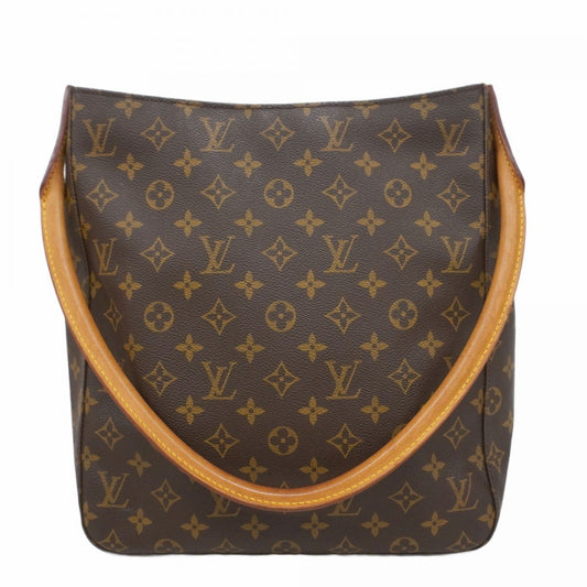 Louis Vuitton Looping GM, Brown, Canvas, shoulder