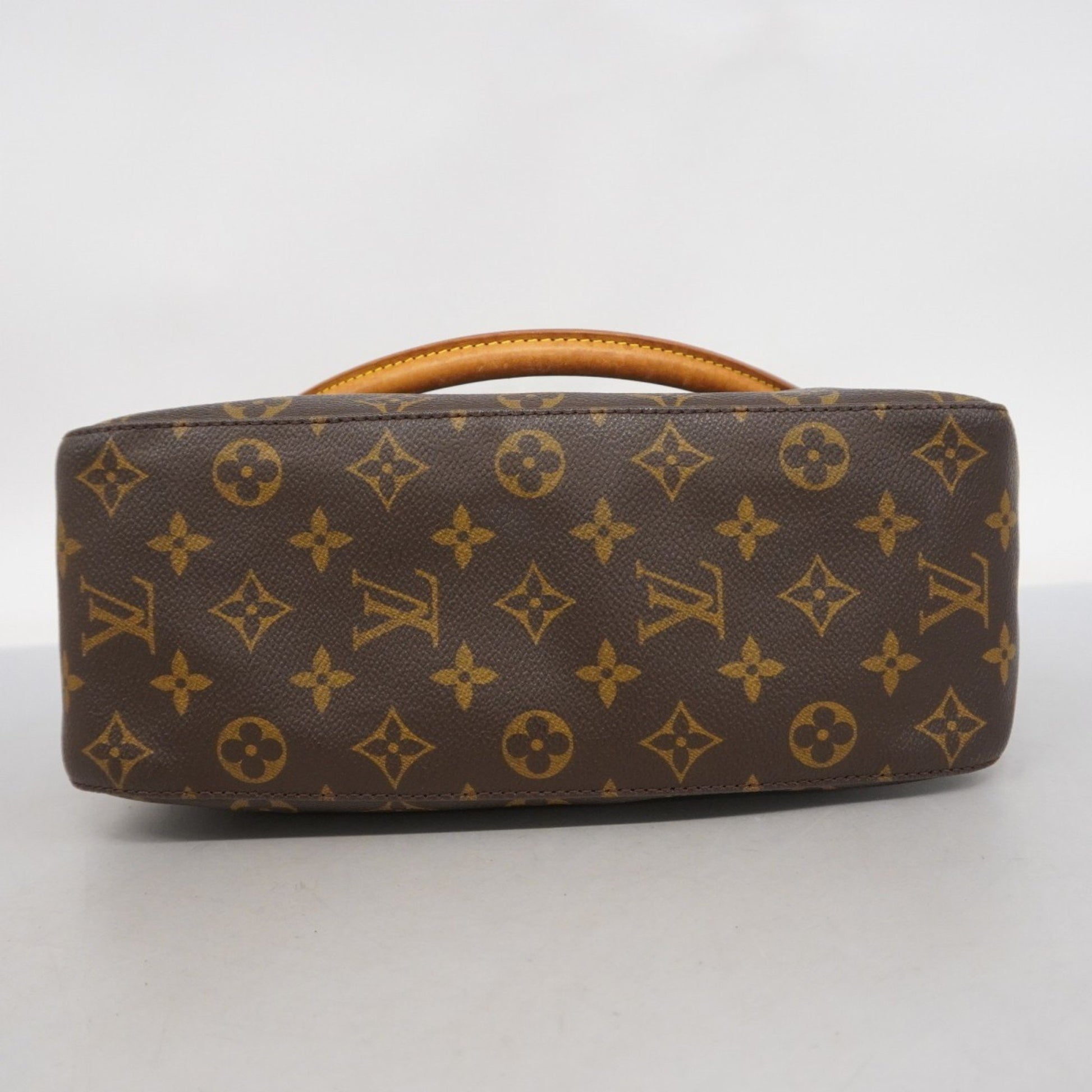 Louis Vuitton Looping GM, Brown, Canvas, shoulder