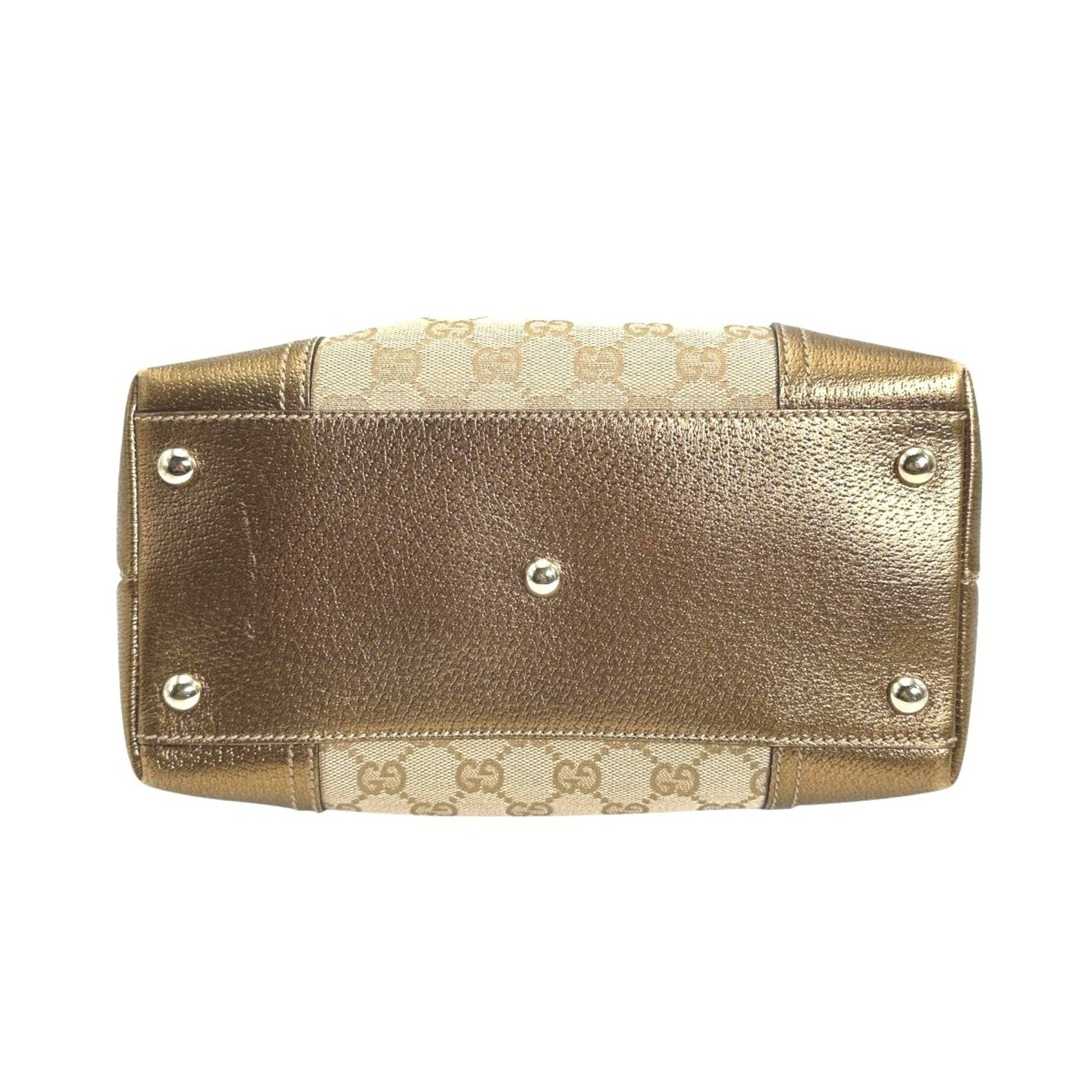Gucci Princy, Beige, Canvas, shoulder