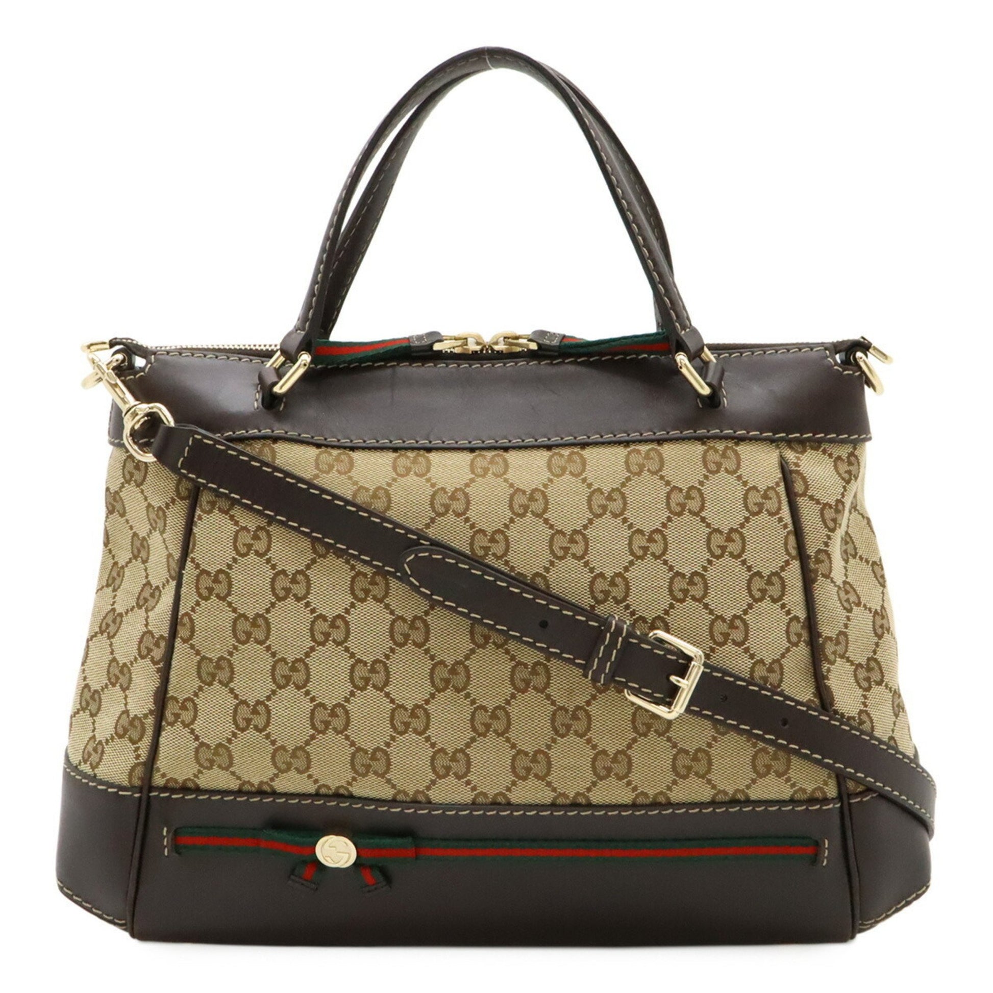 Gucci Ophidia, Beige, Canvas, tote