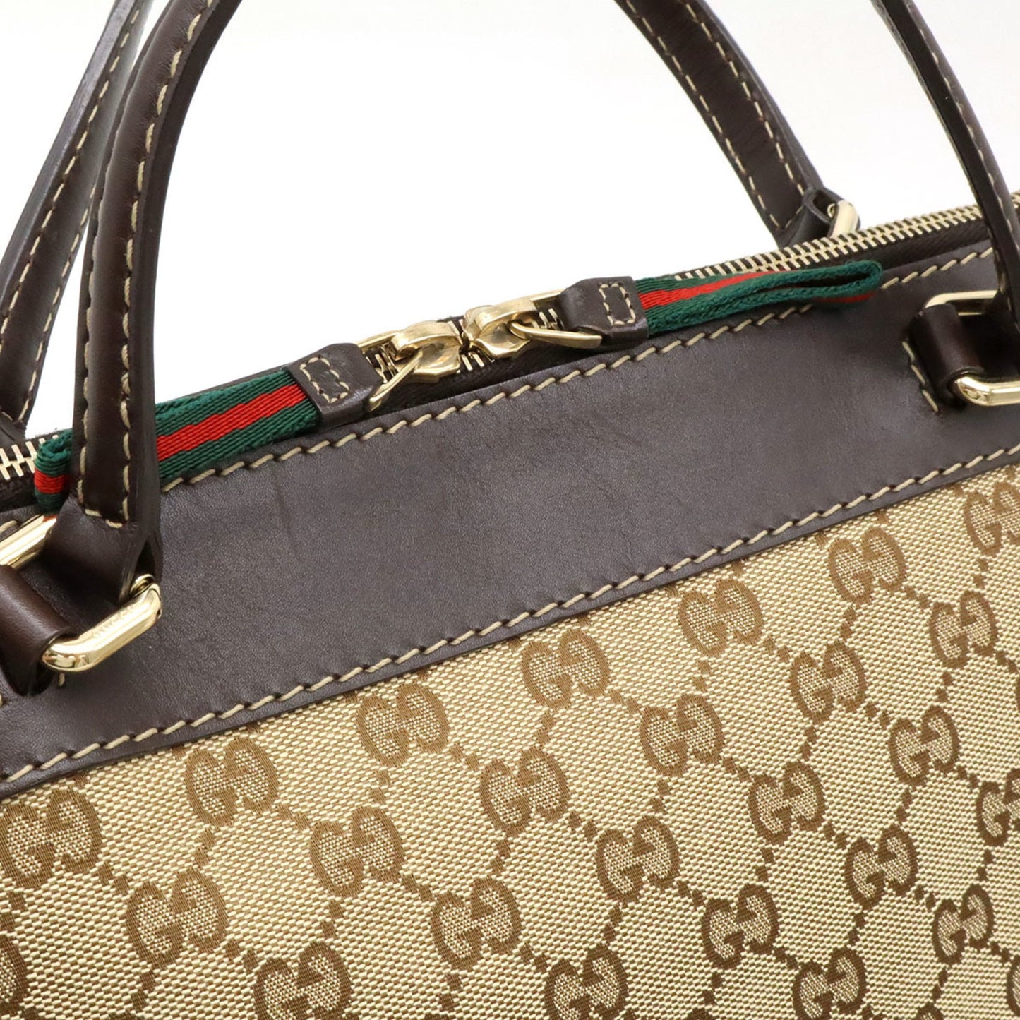 Gucci Ophidia, Beige, Canvas, tote