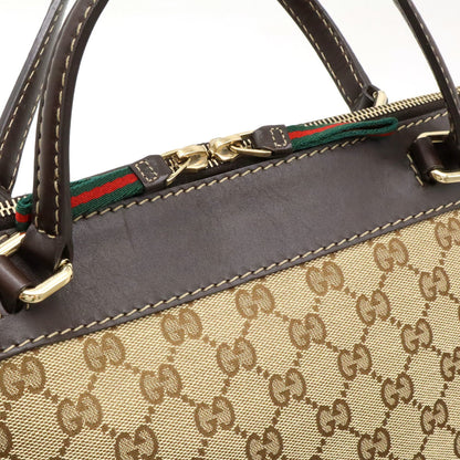 Gucci Ophidia, Beige, Canvas, tote