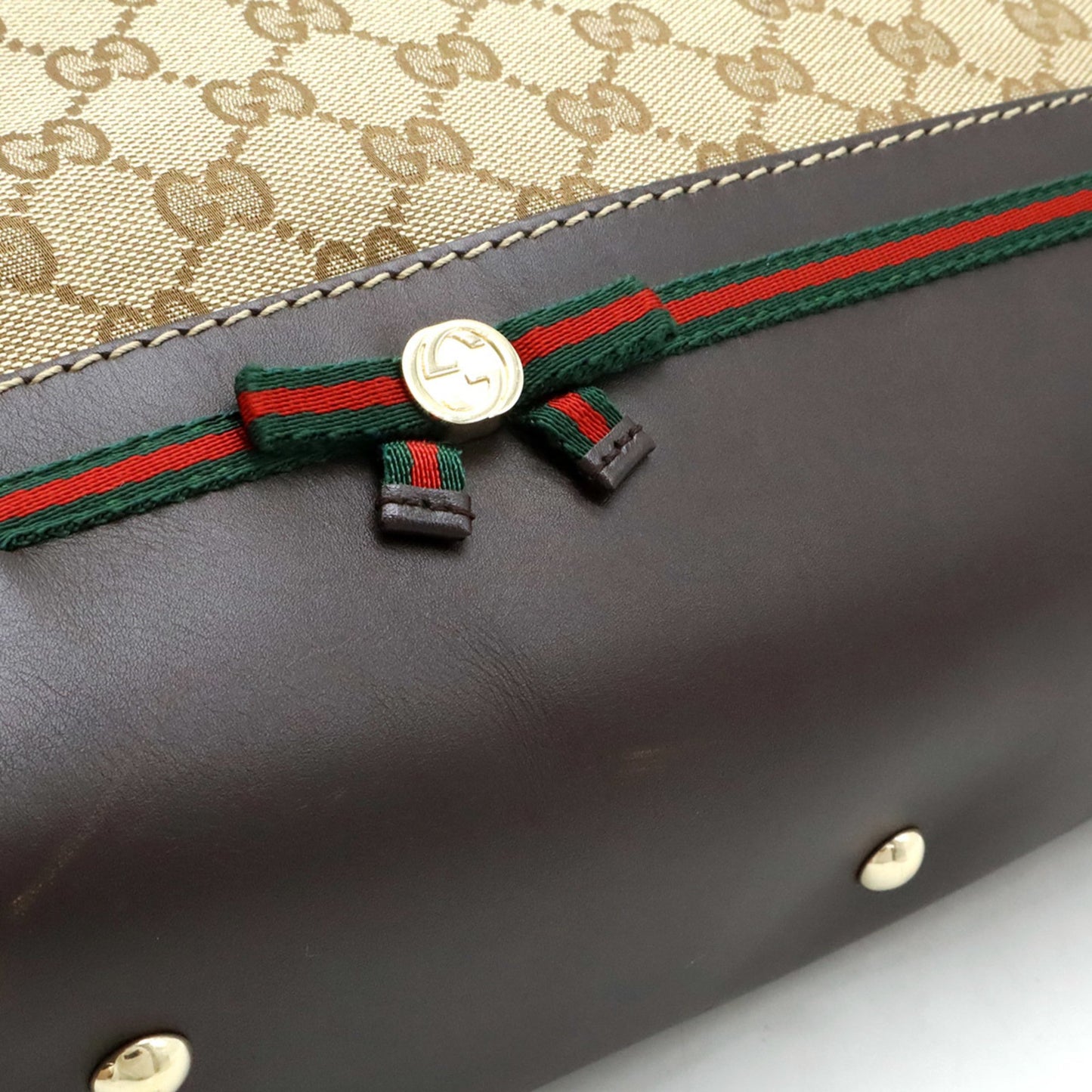 Gucci Ophidia, Beige, Canvas, tote