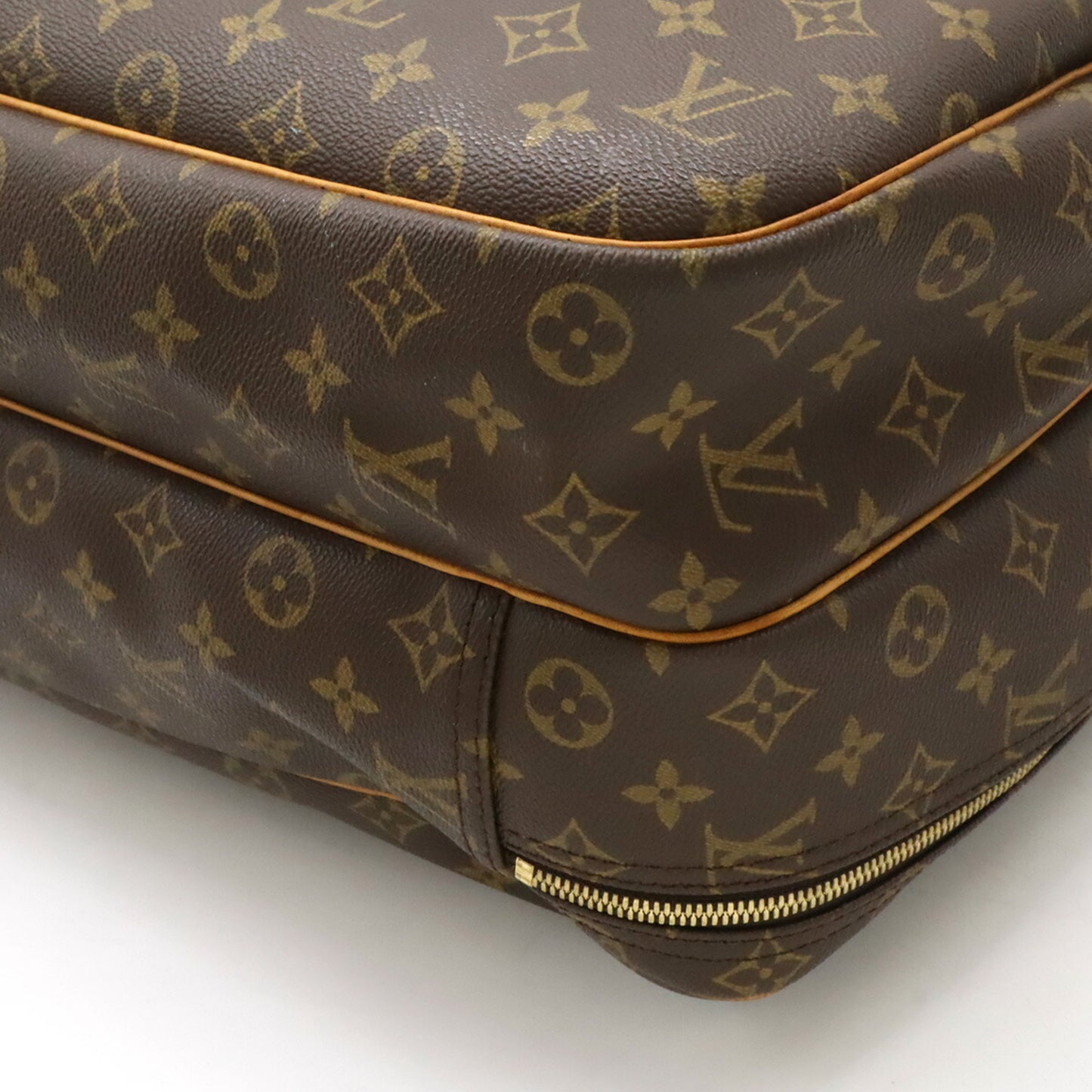 Louis Vuitton Alizé, Brown, Canvas, handbag