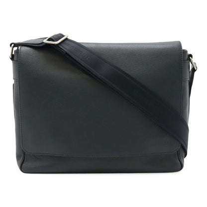 Louis Vuitton Roman, Black, Leather, shoulder