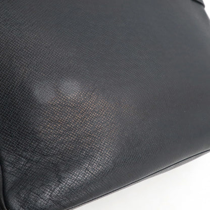 Louis Vuitton Roman, Black, Leather, shoulder