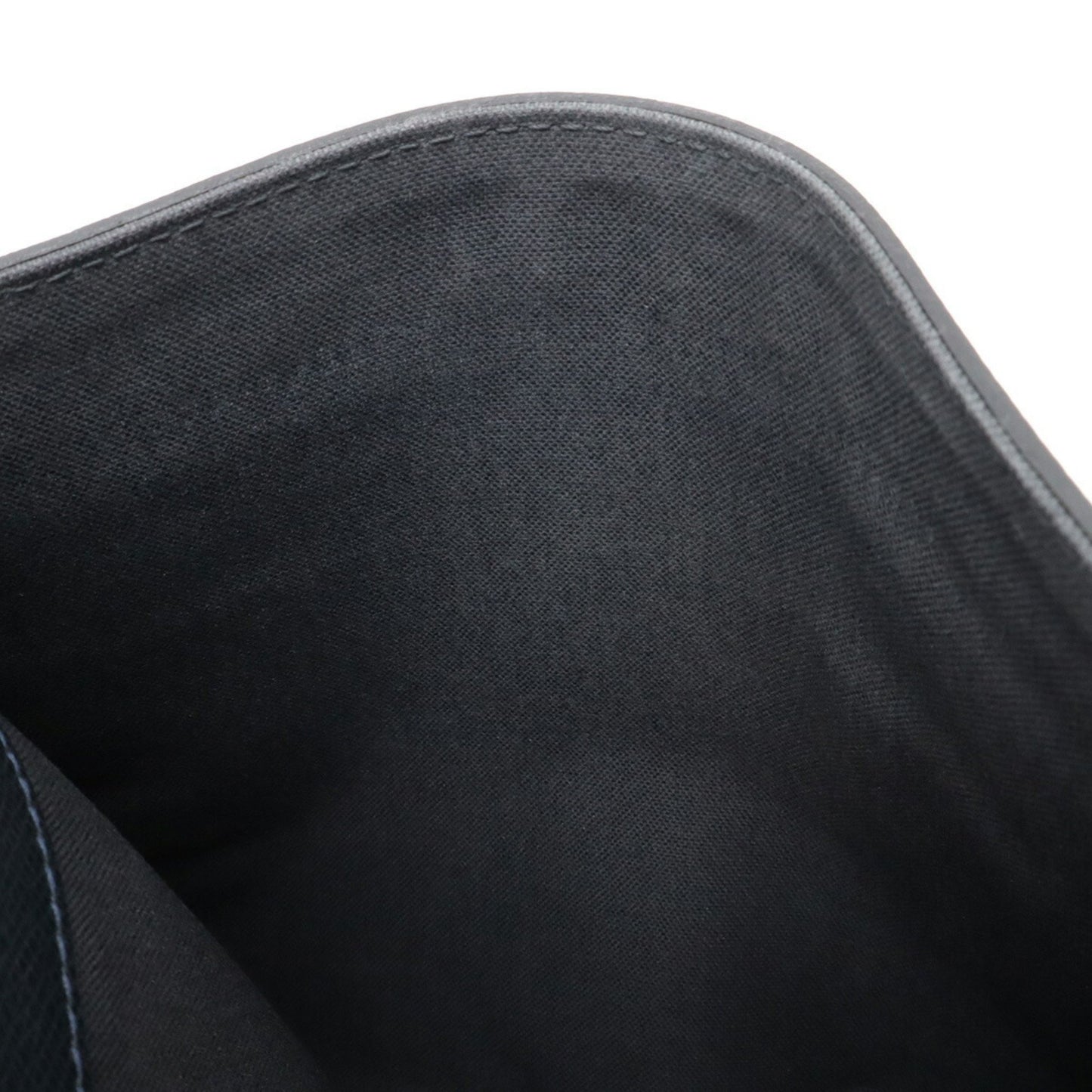 Louis Vuitton Roman, Black, Leather, shoulder