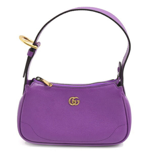 Gucci Aphrodite, Purple, Leather, shoulder