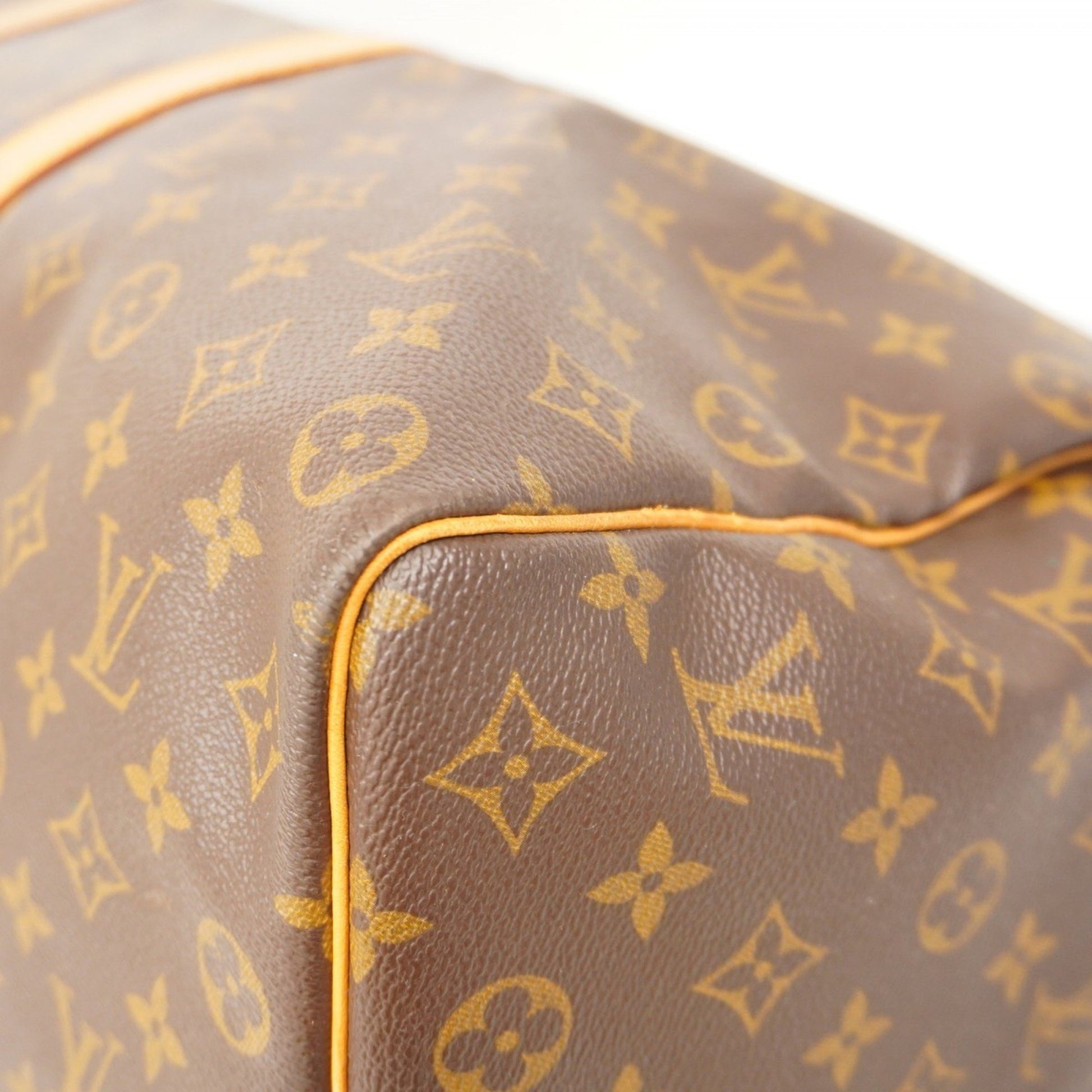 Louis Vuitton Keepall 50, Brown, Canvas, travel