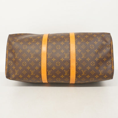 Louis Vuitton Keepall 50, Brown, Canvas, travel