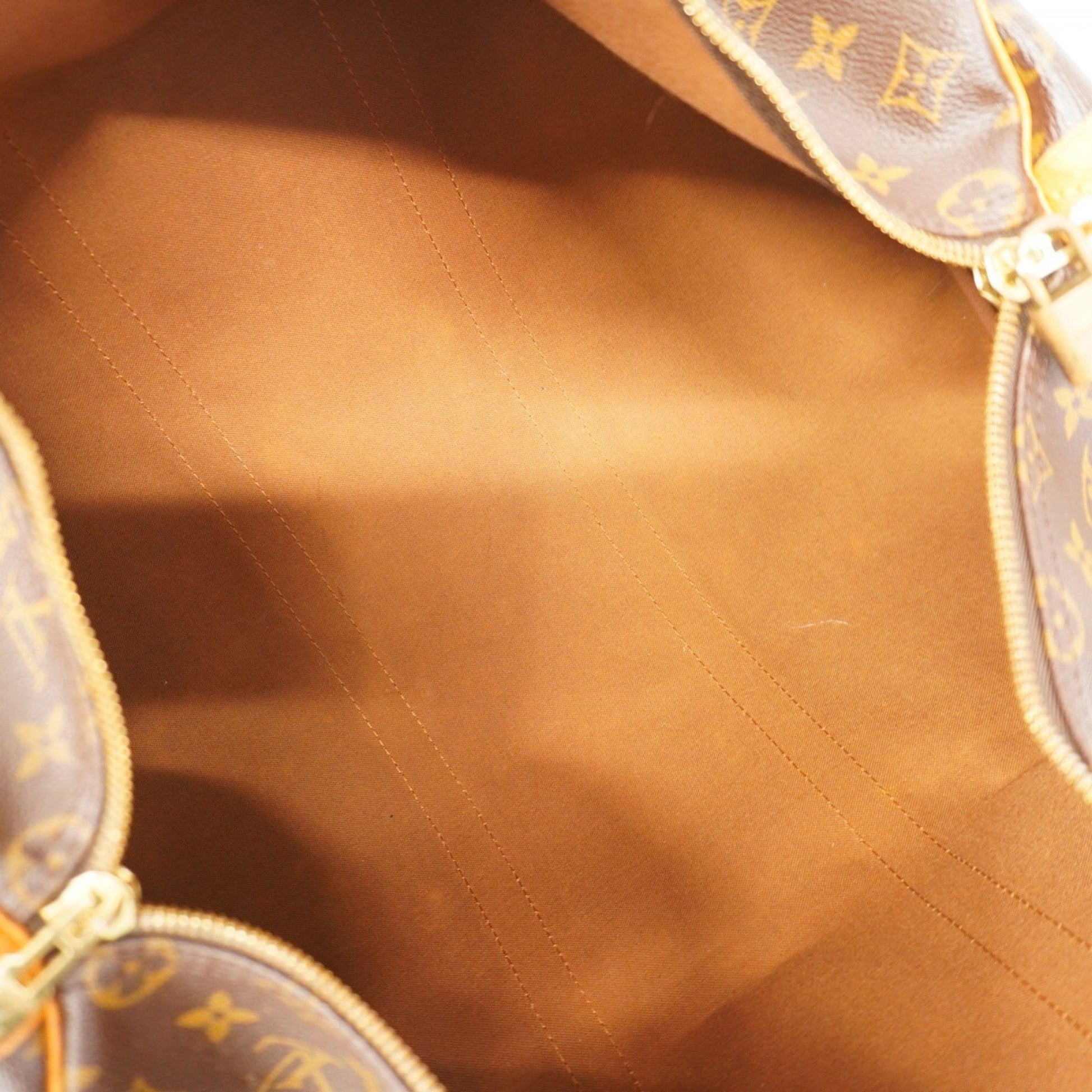 Louis Vuitton Keepall 50, Brown, Canvas, travel