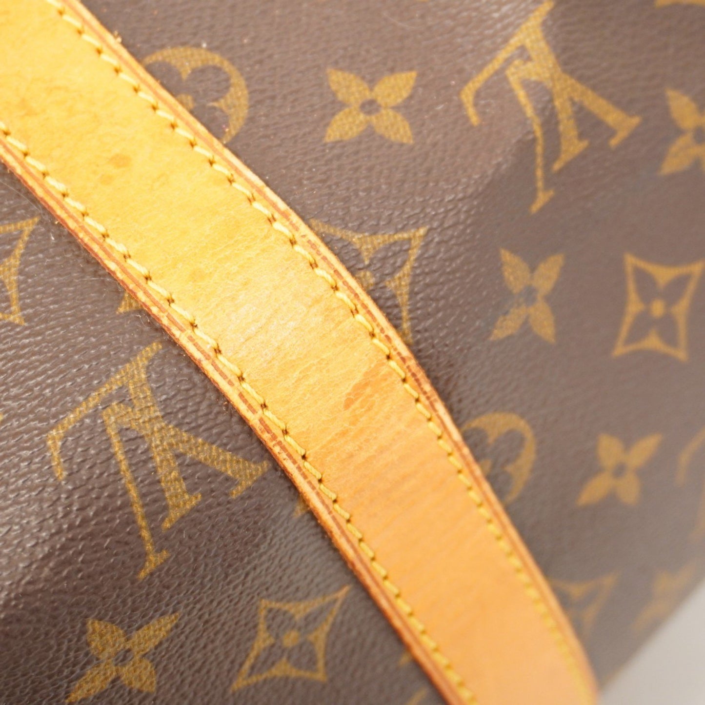 Louis Vuitton Keepall 50, Brown, Canvas, travel