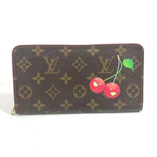 Louis Vuitton Porte monnaie Zippy, Brown, Canvas, wallet