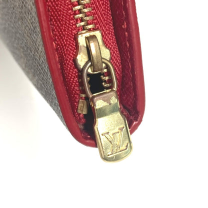 Louis Vuitton Porte monnaie Zippy, Brown, Canvas, wallet