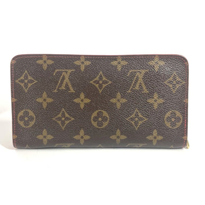 Louis Vuitton Porte monnaie Zippy, Brown, Canvas, wallet