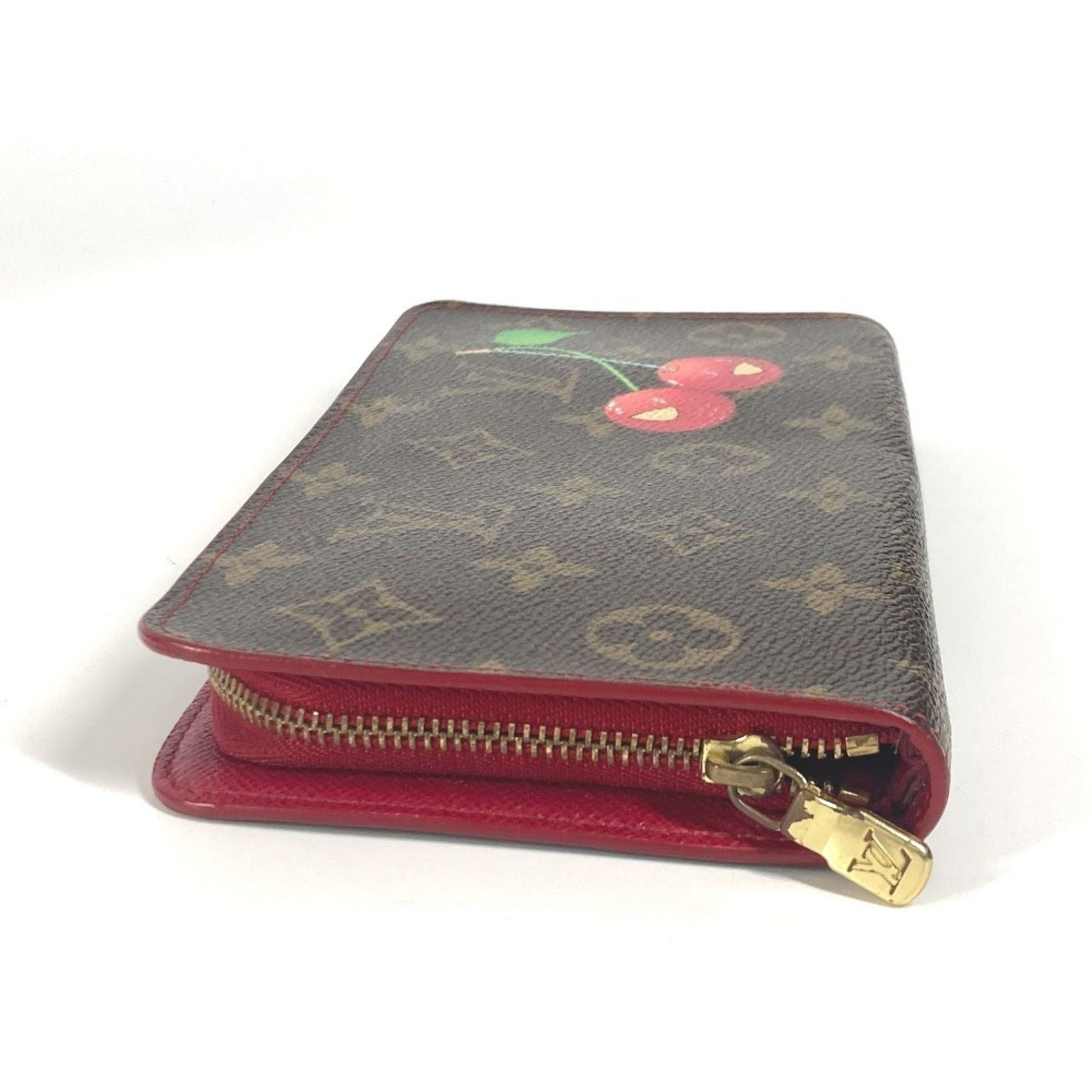 Louis Vuitton Porte monnaie Zippy, Brown, Canvas, wallet