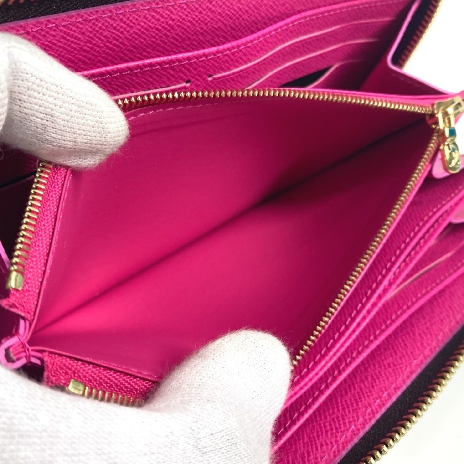 Louis Vuitton Zippy wallet, Brown, Canvas, wallet