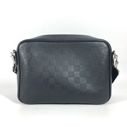 Louis Vuitton Sirius, Black, Leather, shoulder