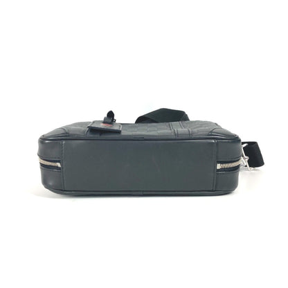 Louis Vuitton Sirius, Black, Leather, shoulder