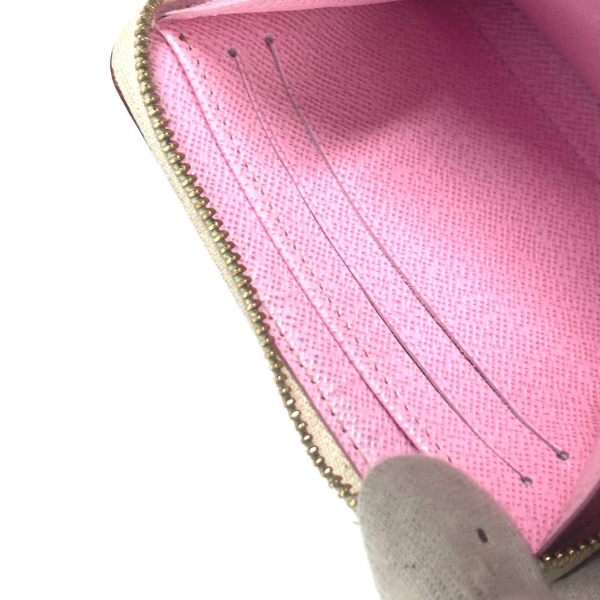 Louis Vuitton Zippy coin purse, White, Canvas, wallet