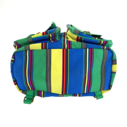 Versace, Multicolour, Canvas, backpack