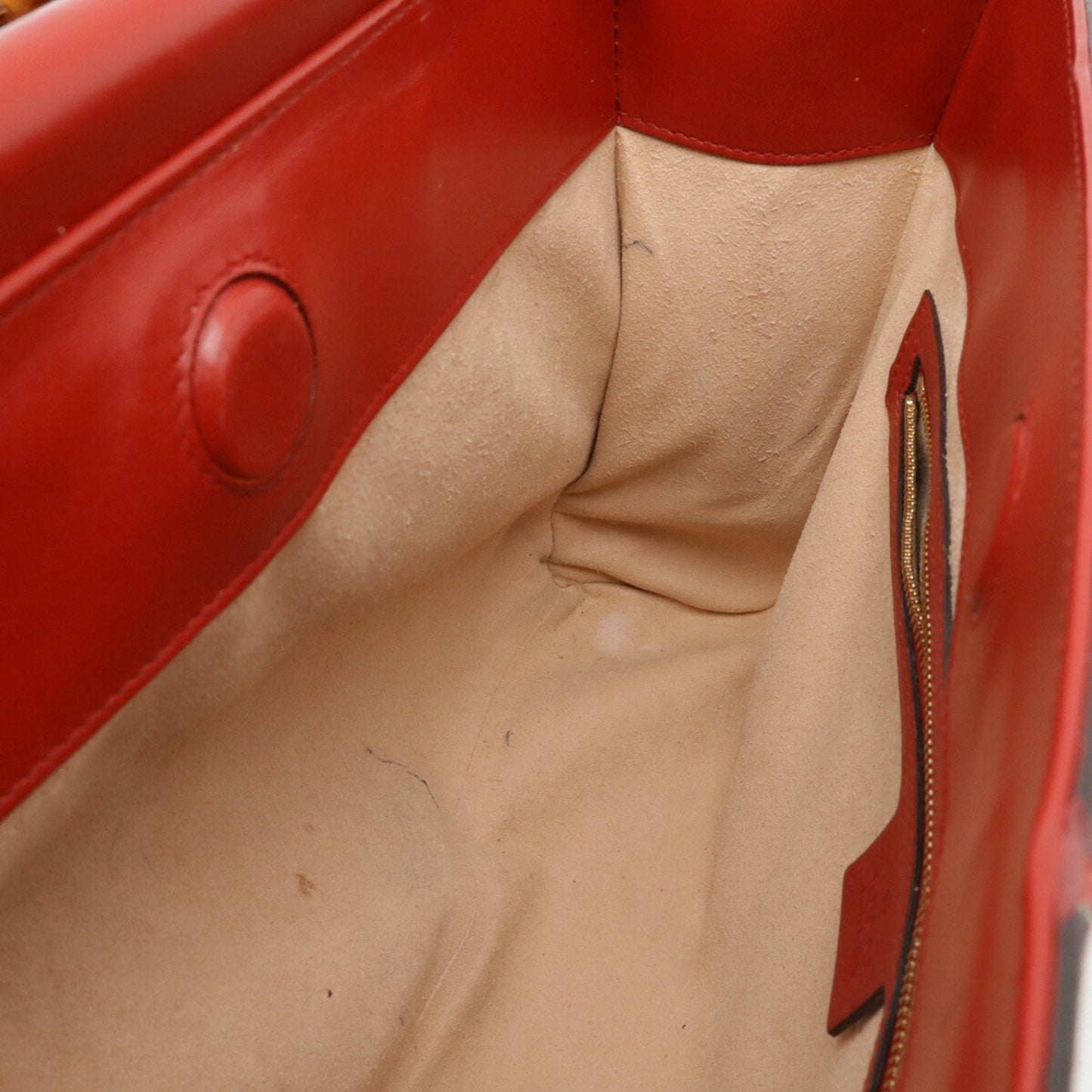 Gucci Nymphaea, Red, Leather, handbag