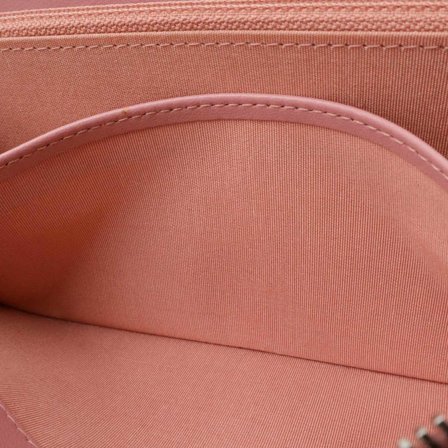 Chanel Zip around wallet, Pink, Leather, wallet