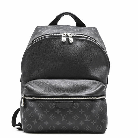 Louis Vuitton Discovery, Black, Canvas, backpack