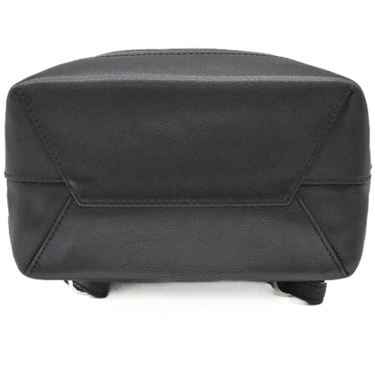 Louis Vuitton Lockme, Black, Leather, backpack