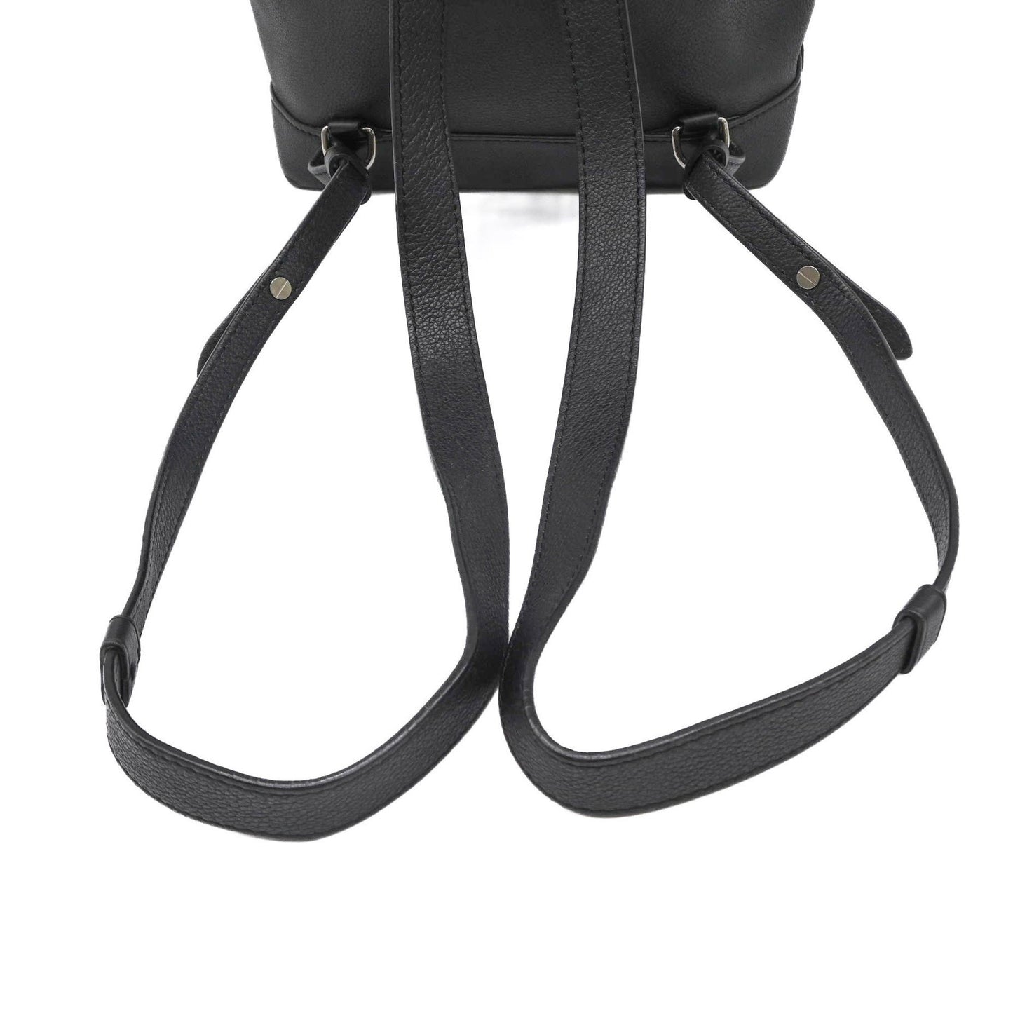 Louis Vuitton Lockme, Black, Leather, backpack