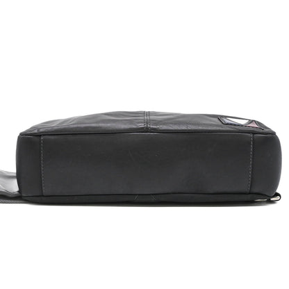Louis Vuitton V Line Cross, Black, Leather, clutch