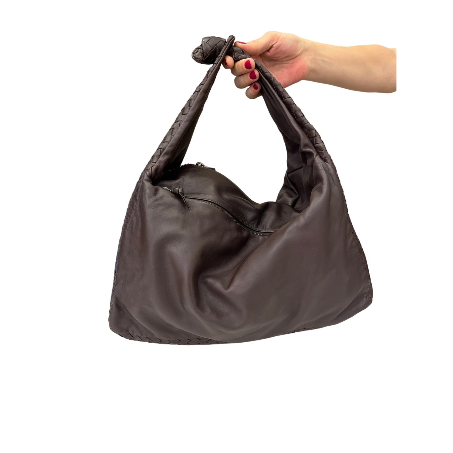 Bottega Veneta Intrecciato Hobo Bag Large Leather