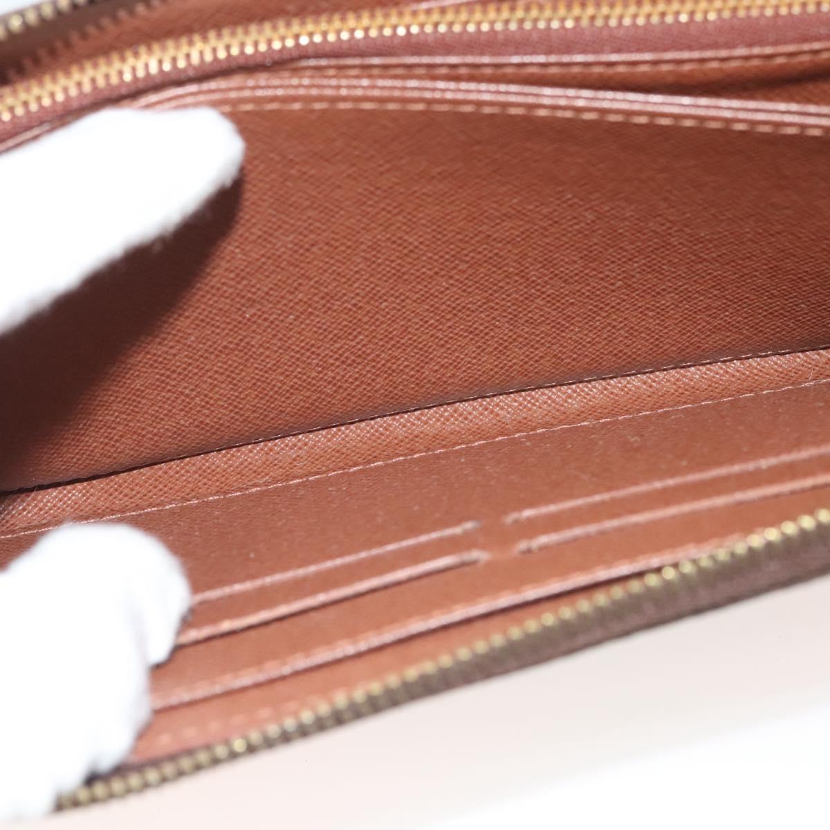 Louis Vuitton Zippy wallet, Brown, Canvas, wallet