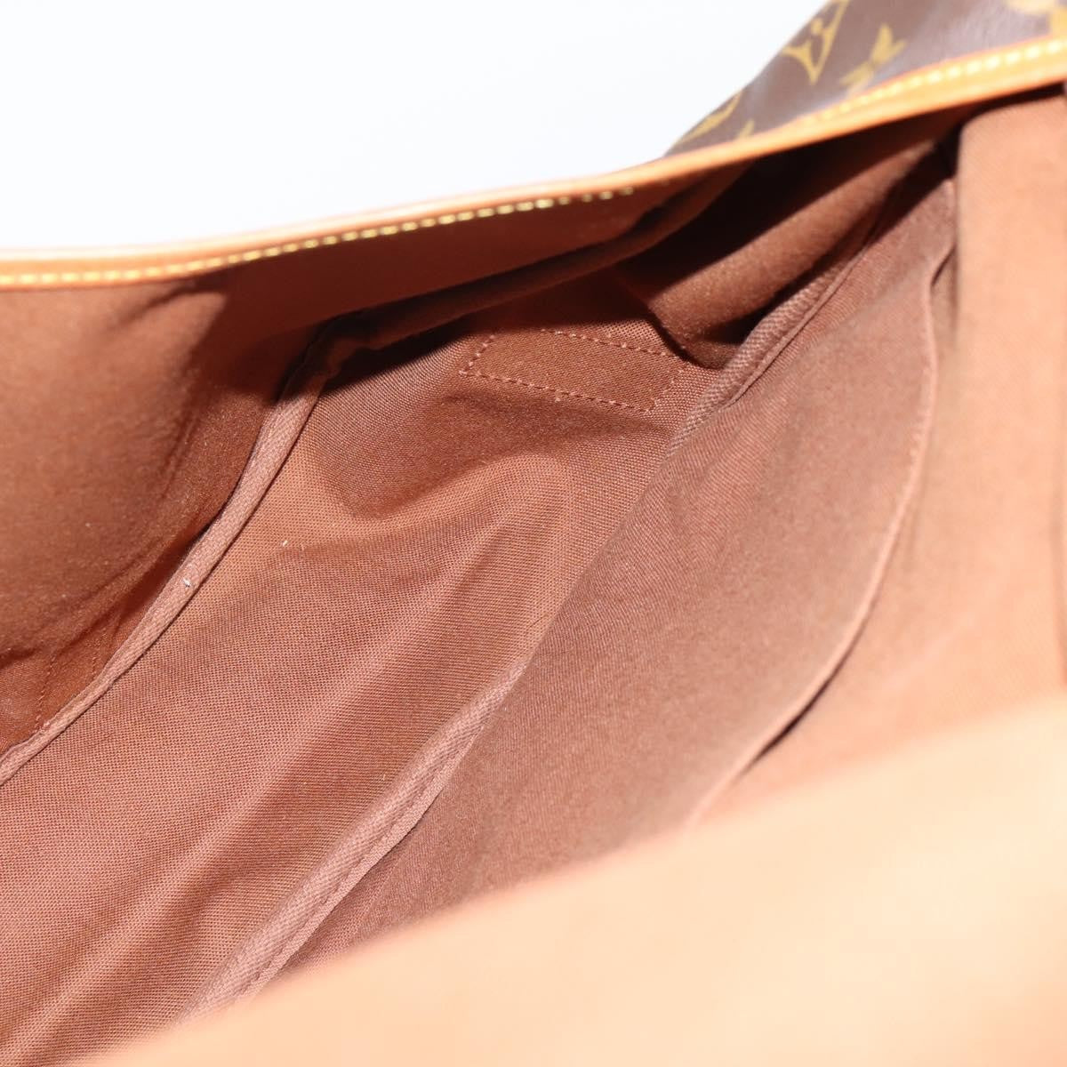 Louis Vuitton Saumur Monogram Canvas, Brown, Canvas, Shoulder Bag