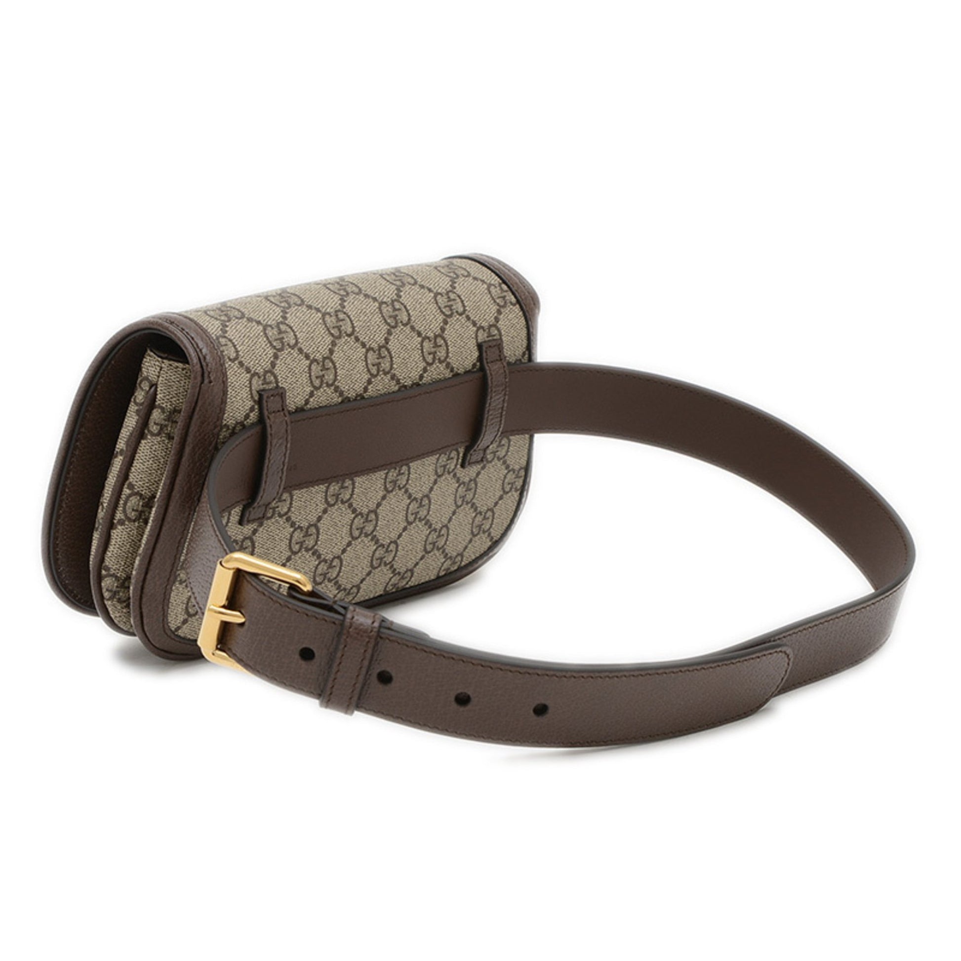 Gucci Interlocking G, "BEIGE, BROWN", "CANVAS, LEATHER", shoulder