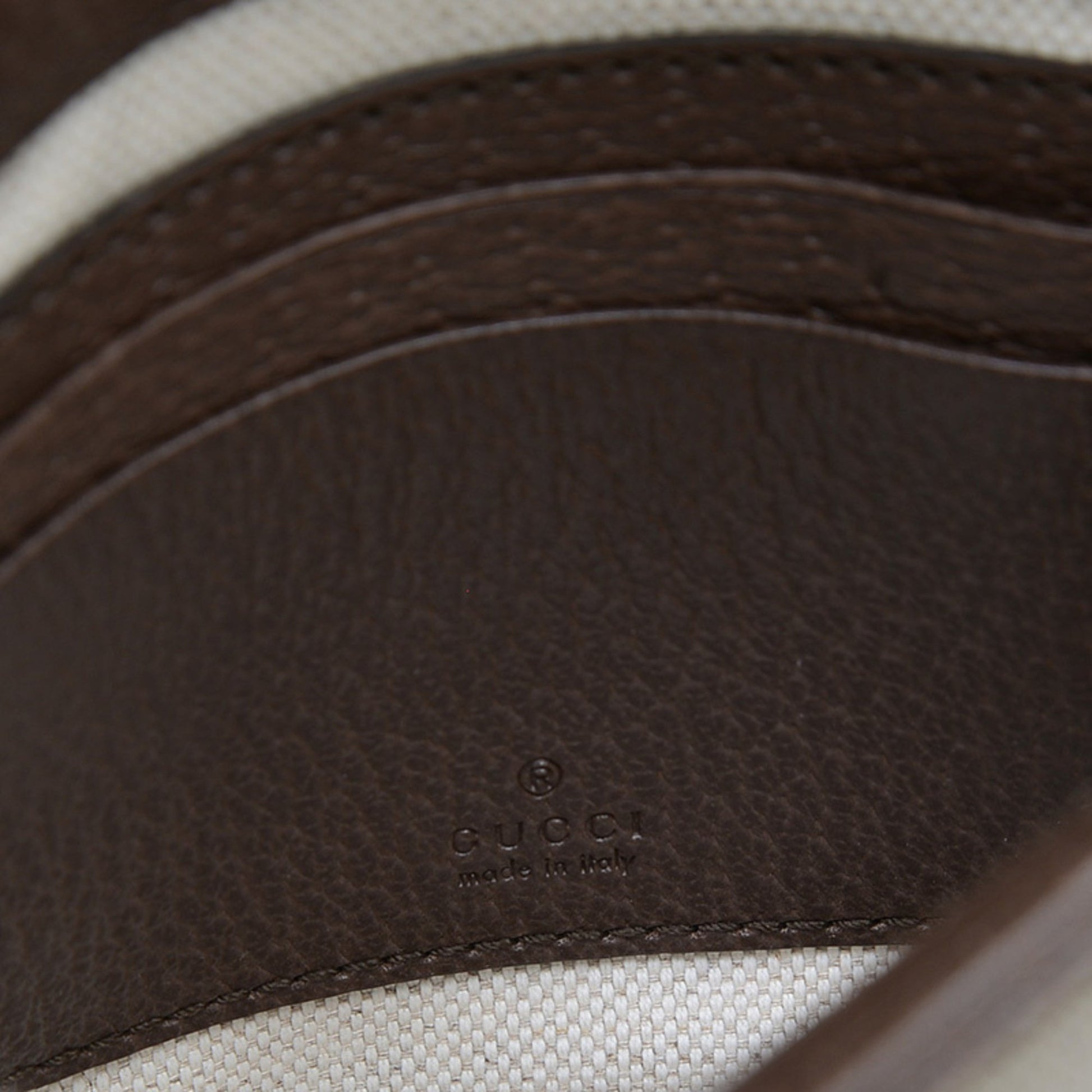 Gucci Interlocking G, "BEIGE, BROWN", "CANVAS, LEATHER", shoulder