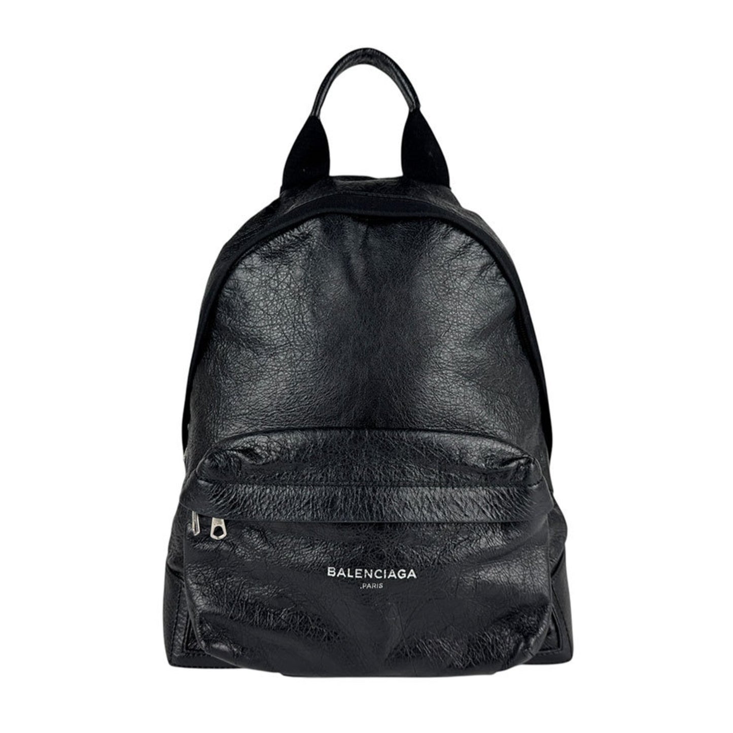 Balenciaga Explorer, Black, Leather, backpack