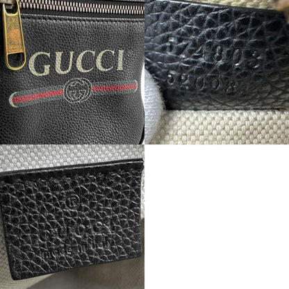 Gucci Messenger, Black, Leather, shoulder