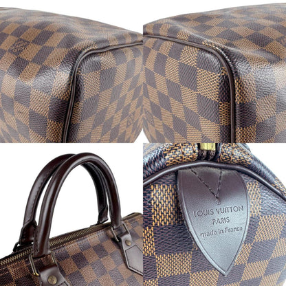 Louis Vuitton Speedy 30, Brown, Canvas, handbag