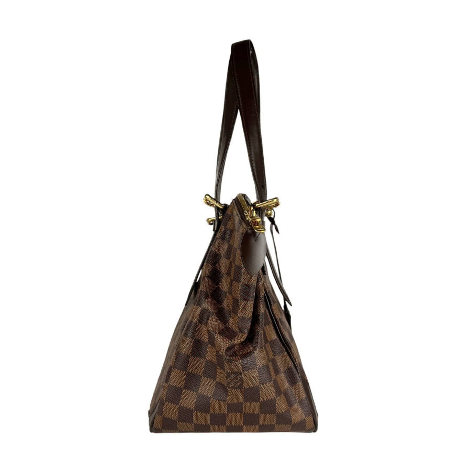 Louis Vuitton Verona, Brown, Canvas, handbag