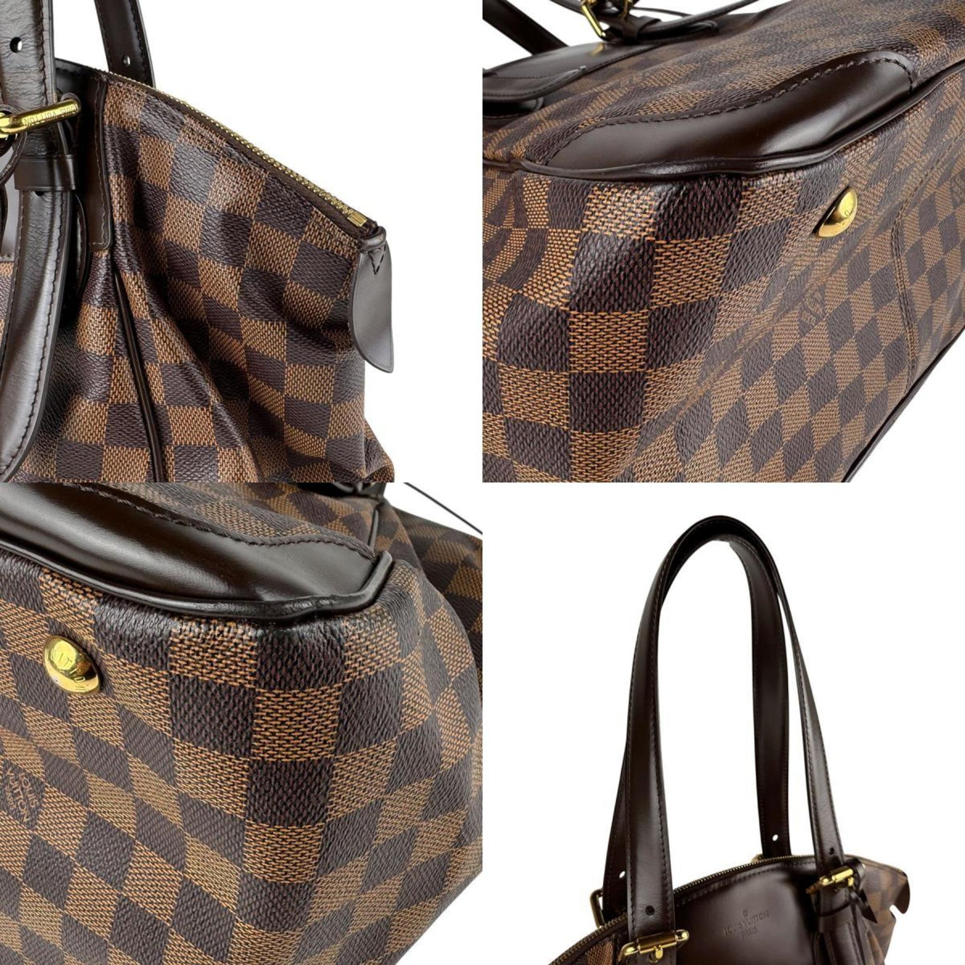 Louis Vuitton Verona, Brown, Canvas, handbag