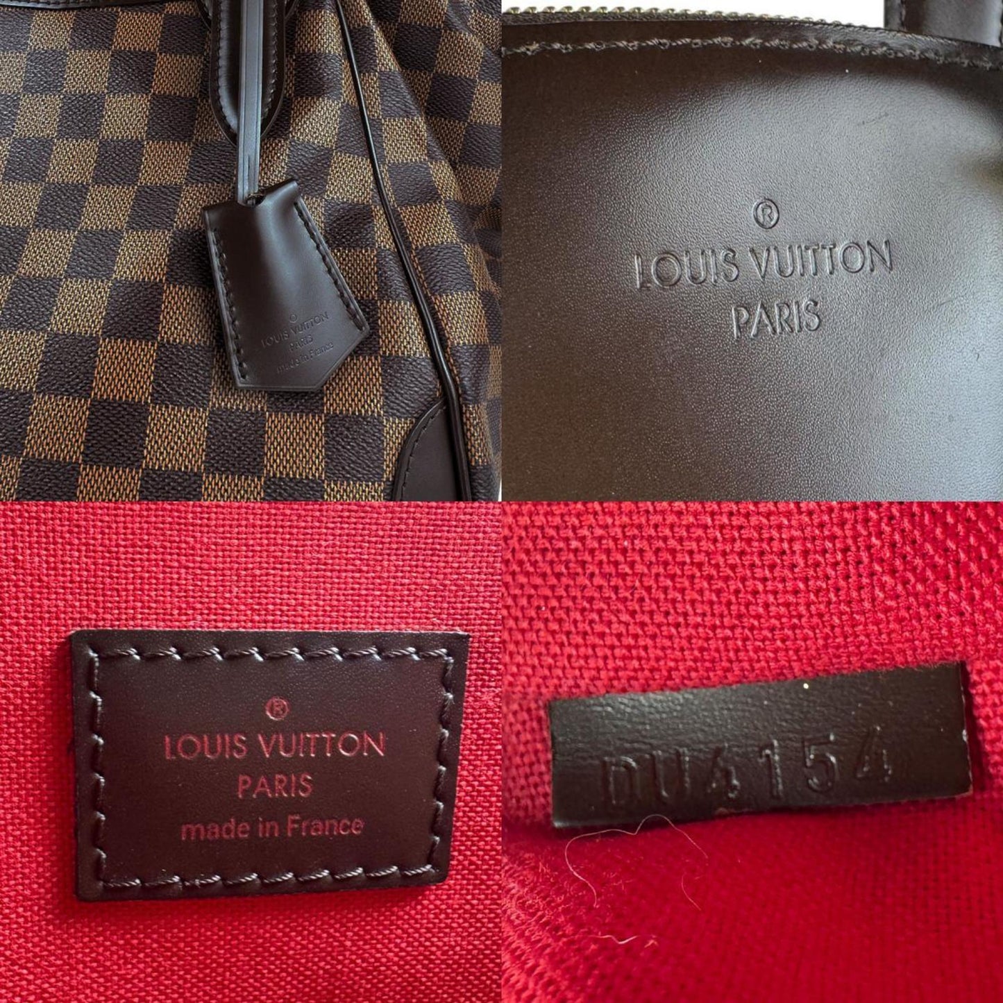 Louis Vuitton Verona, Brown, Canvas, handbag